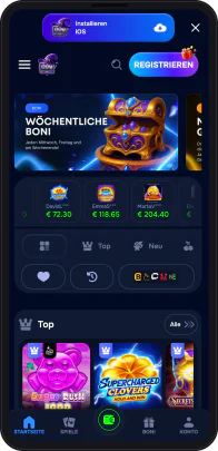wizardo.casino in der mobilen Version